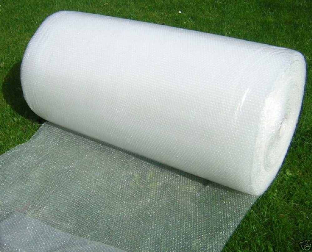 HaGa Schutzfolie ISOLIERFOLIE 1,2m Br. (Meterware) Frostschutz, (Zum Abdecken im Gewächshaus, Treibhaus bzw. Wintergarten, Windschutz), Winter-Kälte-Schutz-Isolier-Noppenfolie, UV beständig