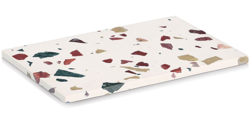 Zeller Present Servierplatte "Terrazzo", Dolomit, Modernes Desing