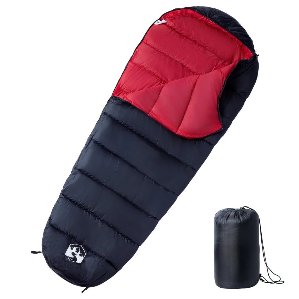 vidaXL Schlafsack Mumienschlafsack für Erwachsene Camping 3 Jahreszeiten (1 tlg)
