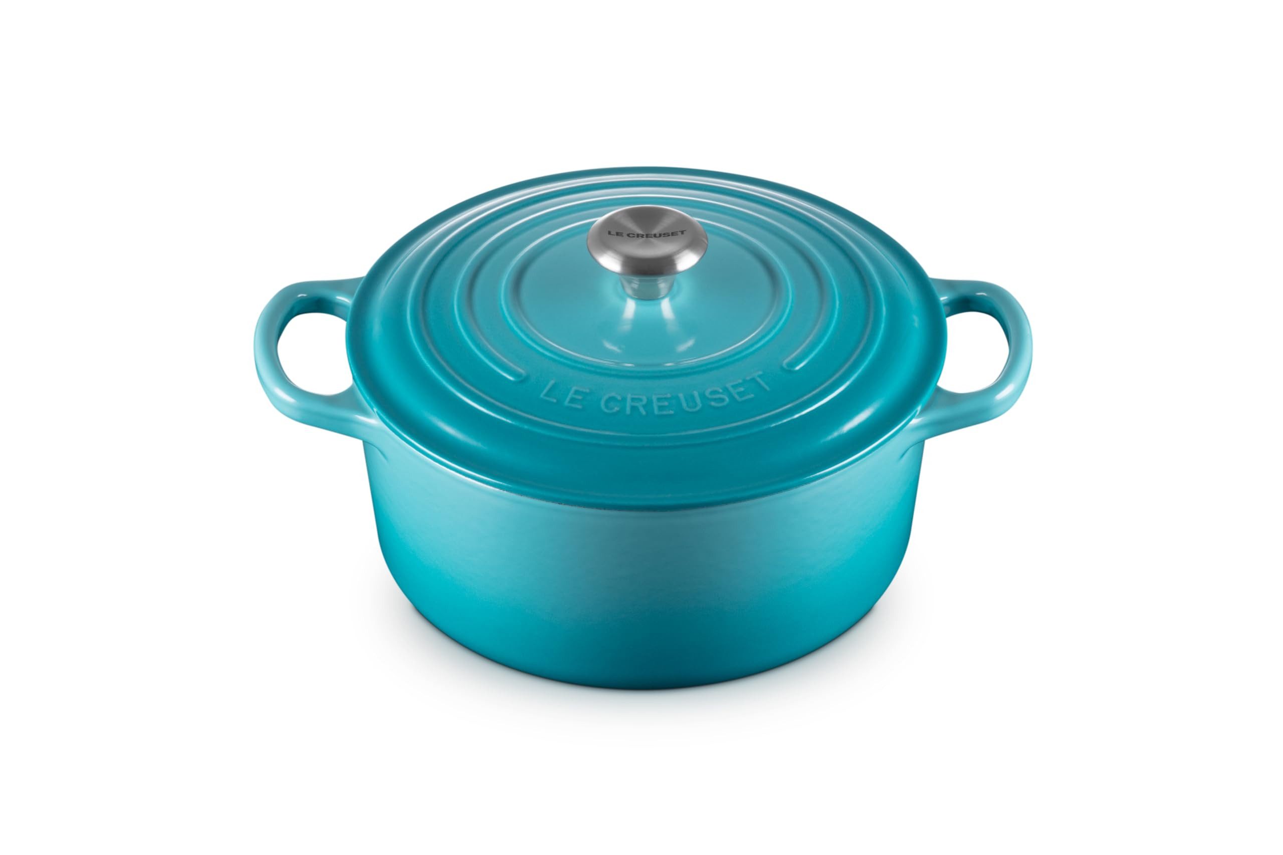 LE CREUSET Bräter Signature Gusseisen-Bräter, Gusseisen, Ø 22 cm, Karibik, 21177221702430