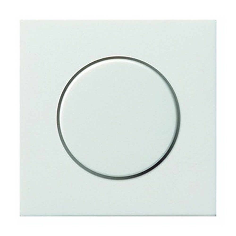 GIRA Schalter, Drehknopf Dimmer reinweiß glänzend ohne ISO Aufdruck