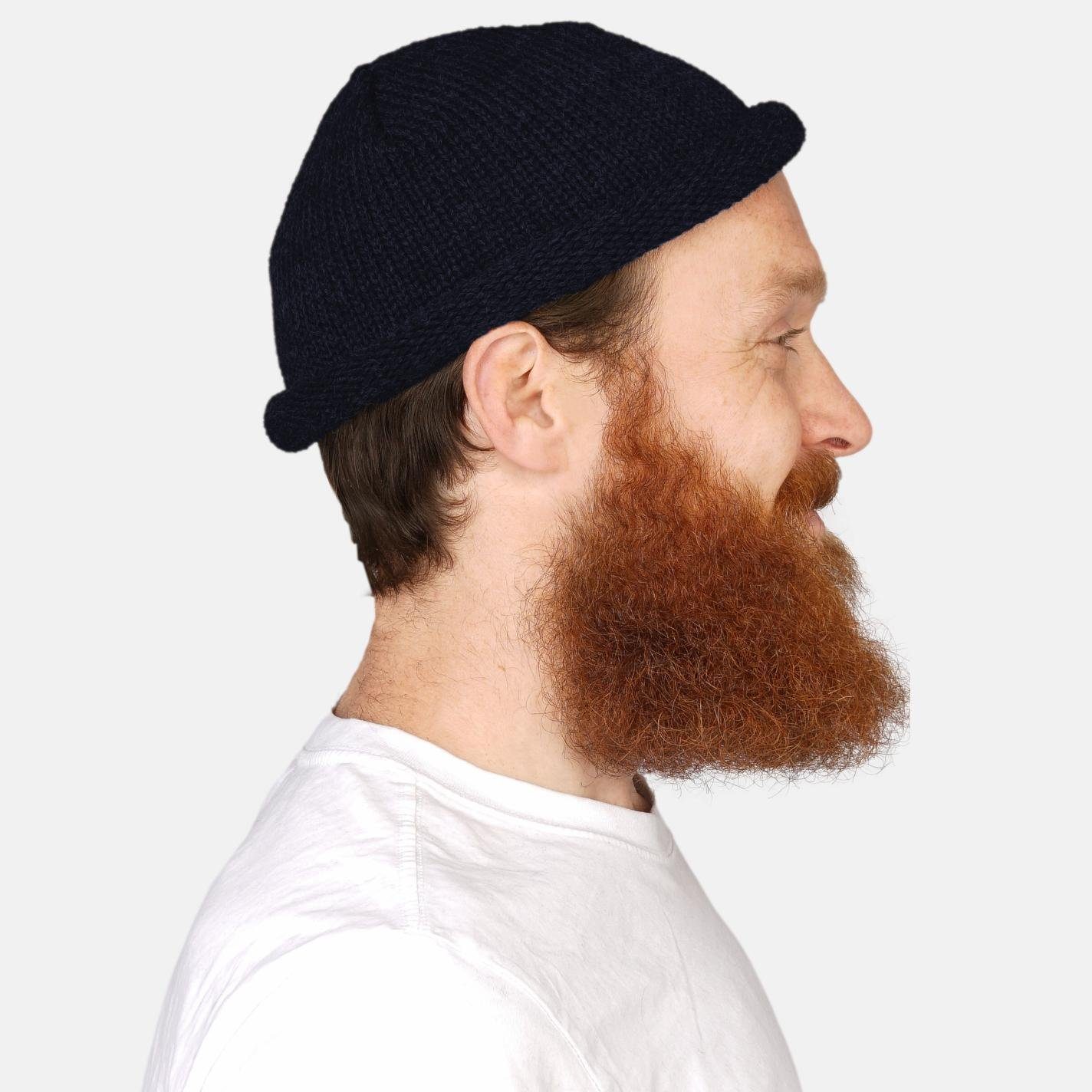 HANSEHELD Strickmütze Rollrand Mütze Schurwolle Strickmütze günstig online kaufen