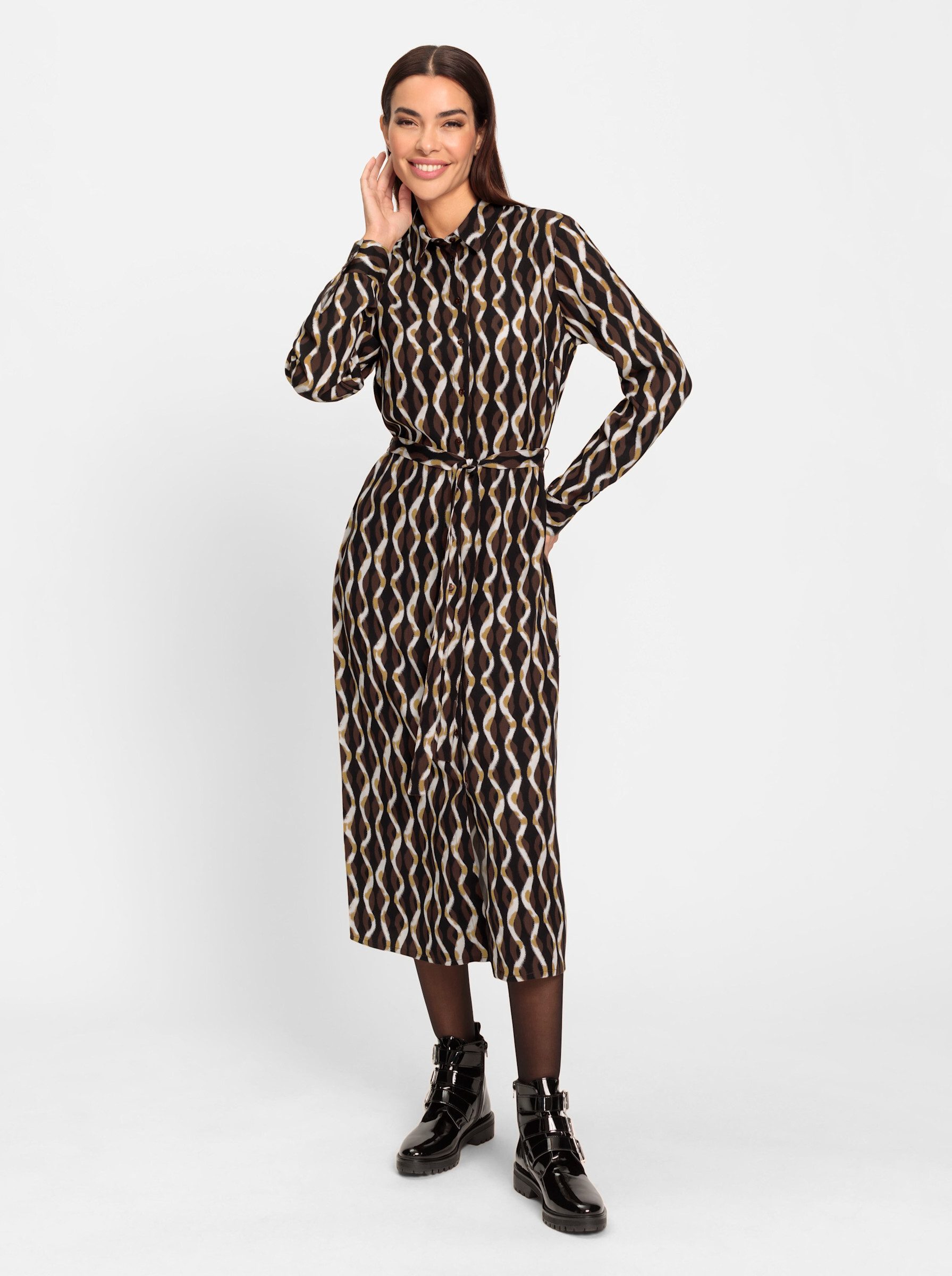 heine Etuikleid Druckkleid . günstig online kaufen