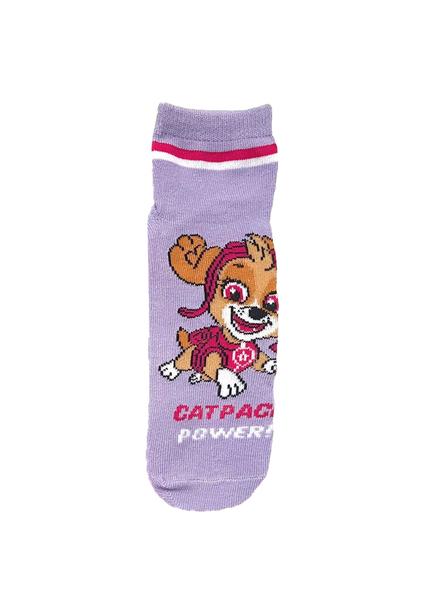 ONOMATO! Sneakersocken Paw Patrol Cat Pack Kinder Mädchen Socken 7er Pack (7-Paar)