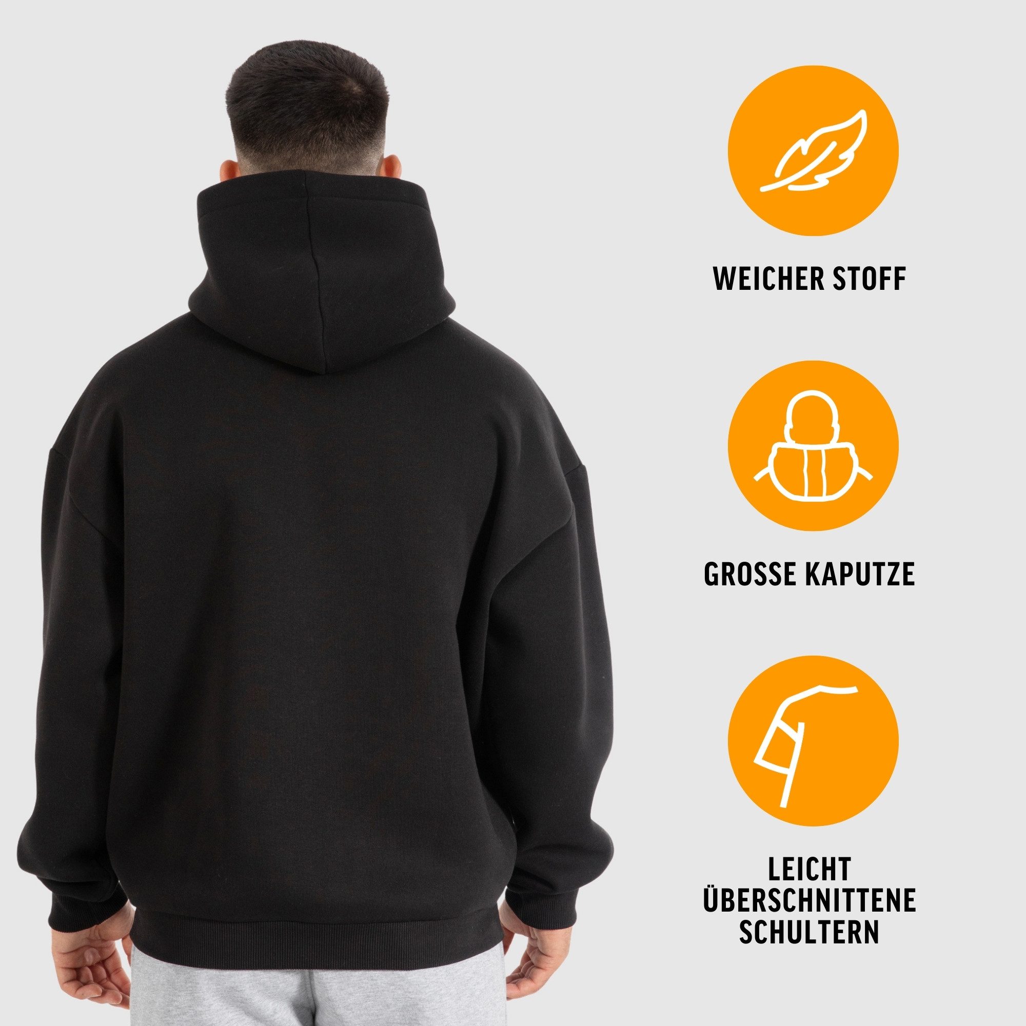 Smilodox Hoodie Dawson, Hochwertiger Kapuzenpullover im günstig online kaufen