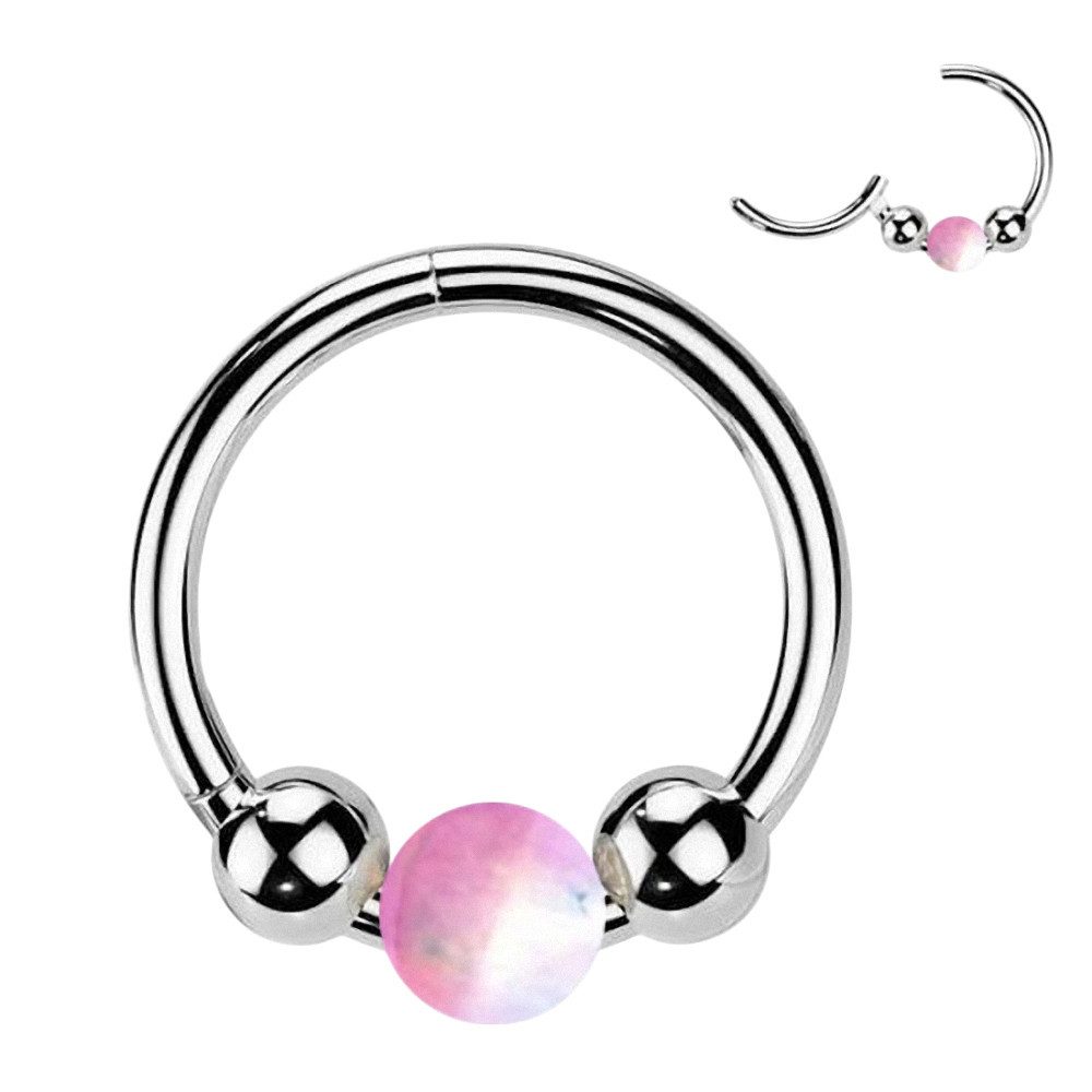 Taffstyle Nasenpiercing Universal Piercing Clicker Ring günstig online kaufen