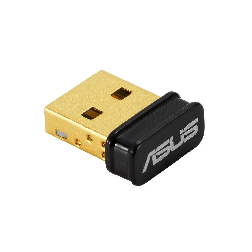 Asus USB-BT600 Bluetooth 6.0 Bluetooth-Adapter, USB‑Adapter mit BLE, LC3‑Codec und Mini‑Design