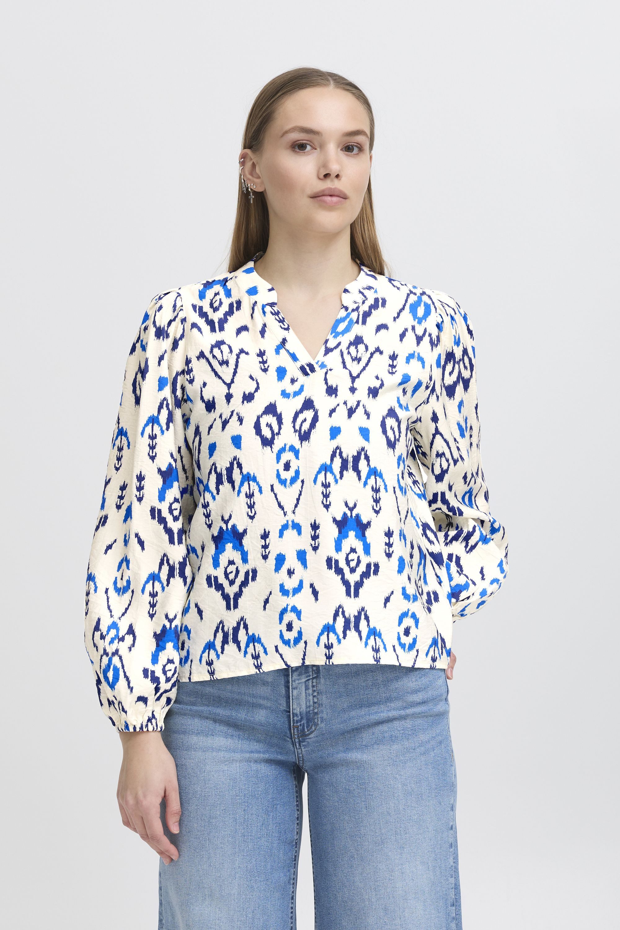 Ichi Langarmbluse IXHARPER Modische Bluse mit günstig online kaufen