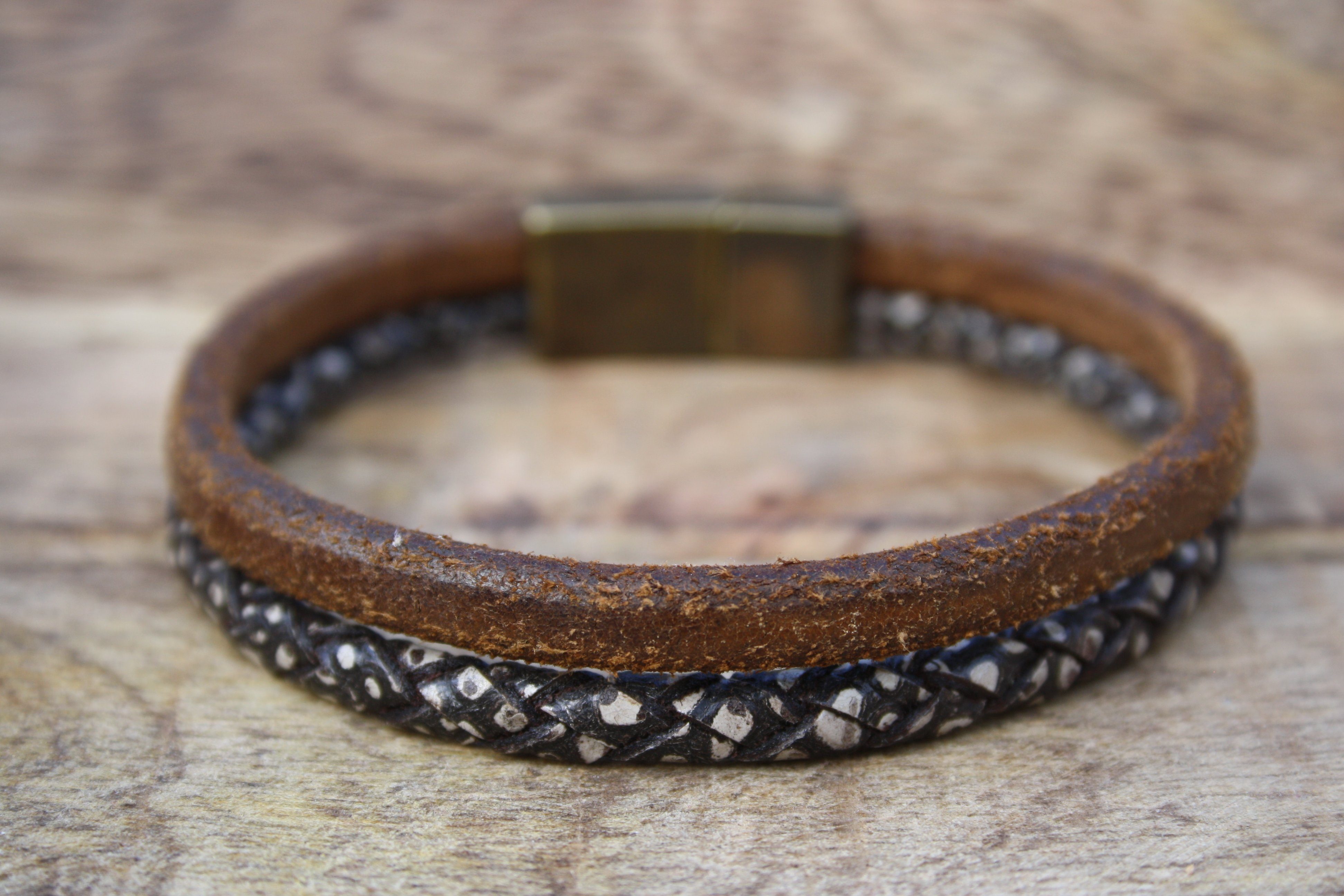 Lederarmband