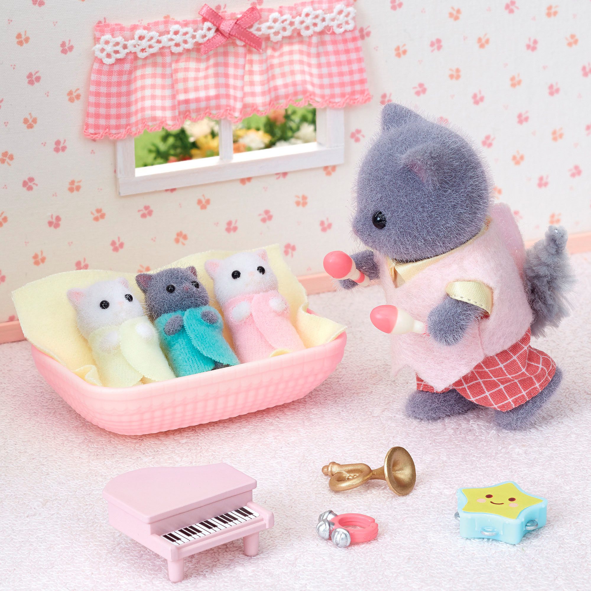 Sylvanian Families Spielfigur Perserkatzen Drillinge (5458) – Bild 4 von 5