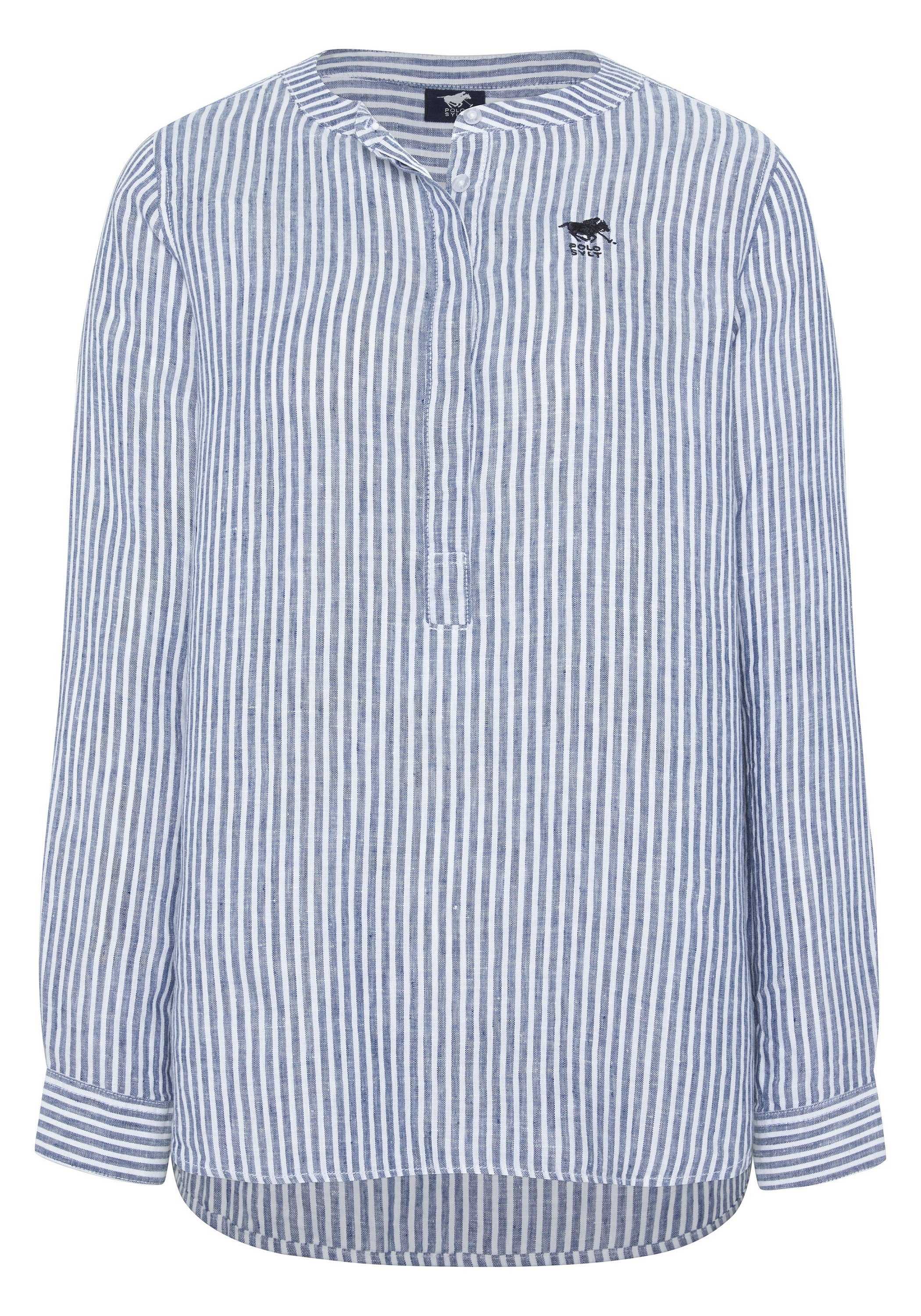 Polo Sylt Hemdbluse mit Streifenmuster günstig online kaufen
