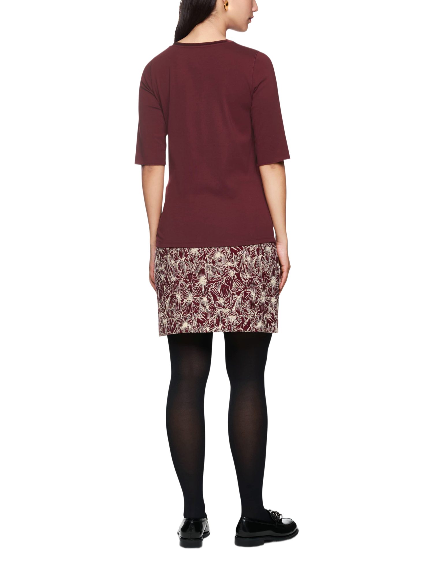 Marc Cain Kurzarmshirt ZC.2 - E - Mystic Plumage