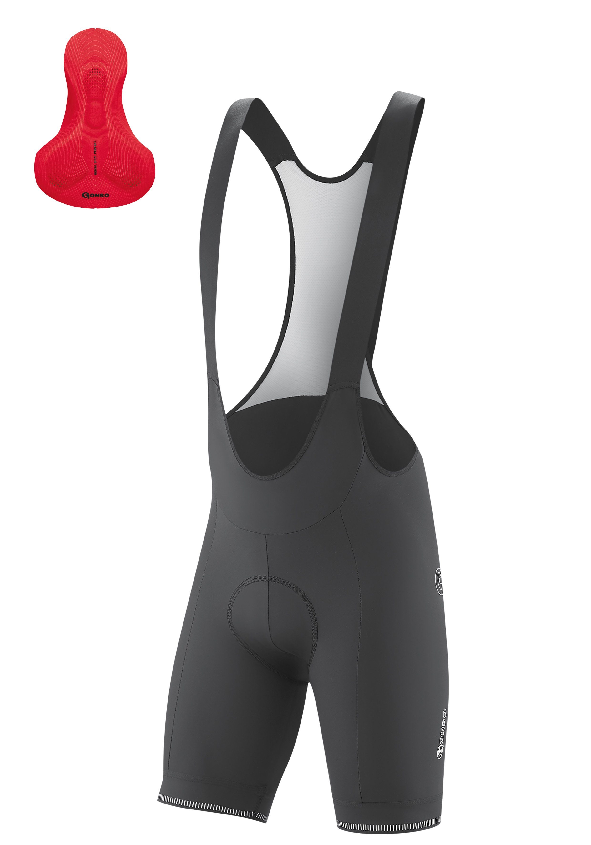 Gonso Fahrradhose »SITIVO BIB« Rennradhose mit innovativem