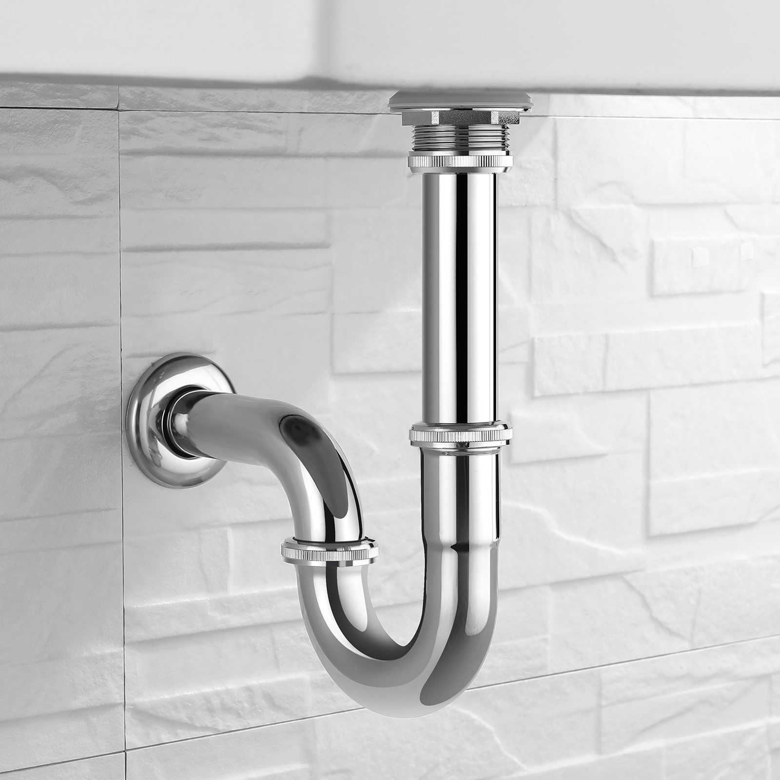 Auralum Max Siphon Waschbecken Ablaufgarnitur mit günstig online kaufen