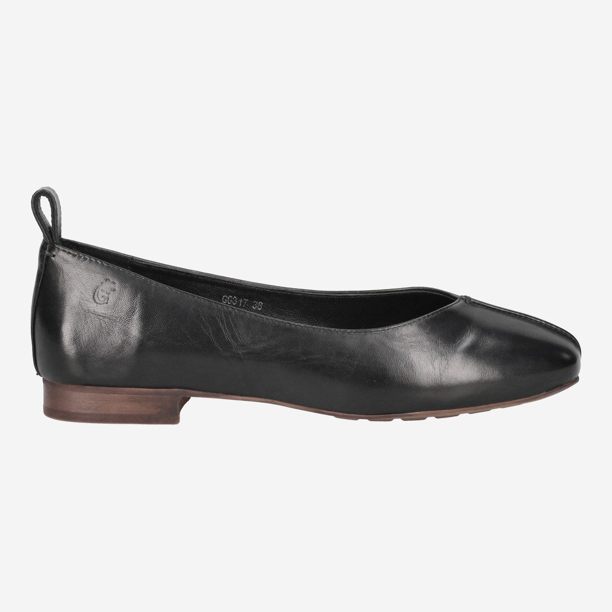 Ginger & Glove G&G317 V.1, Ballerina, Schwarz, Damen Ballerina