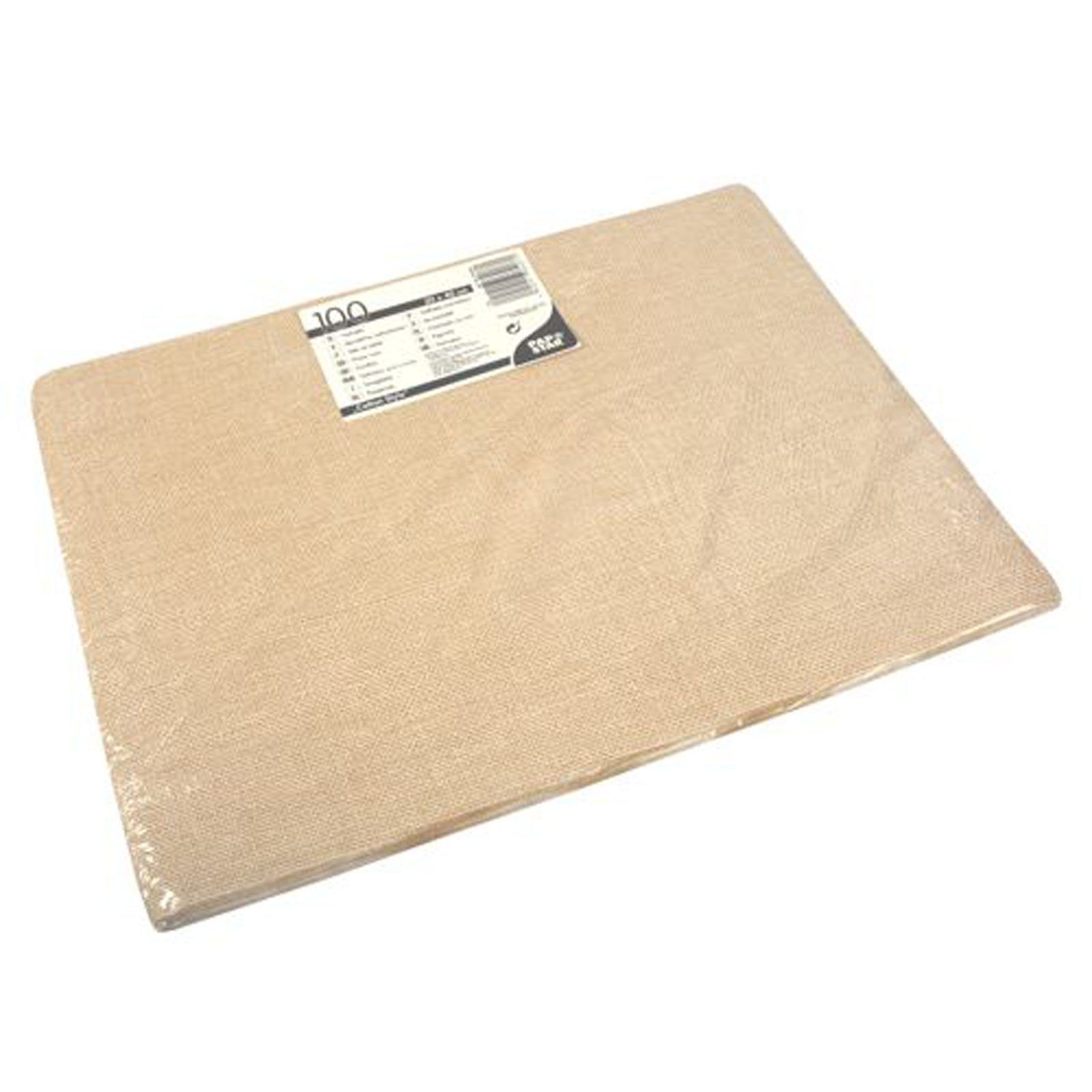 x Tischsets, cm Stück PAPSTAR 40 sand Cotton Einwegschale 1000 30 Papier Style