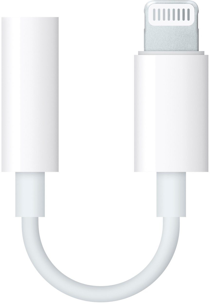 Apple Lightning to 3.5 mm Headphone Jack Adapter Smartphone-Kabel, Lightning,  3,5-mm-Klinke