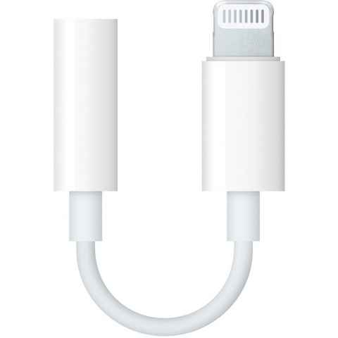 Apple Lightning to 3.5 mm Headphone Jack Adapter Smartphone-Kabel, Lightning, 3,5-mm-Klinke