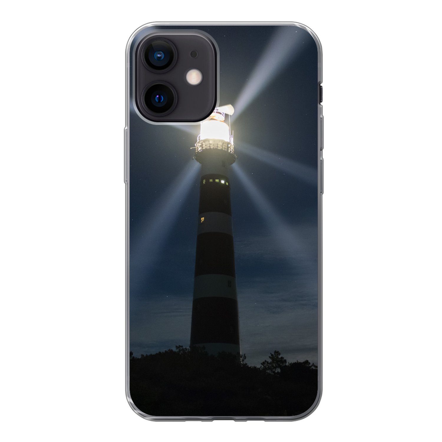 Handyhülle Leuchtturm von Ameland in der Abenddämmerung