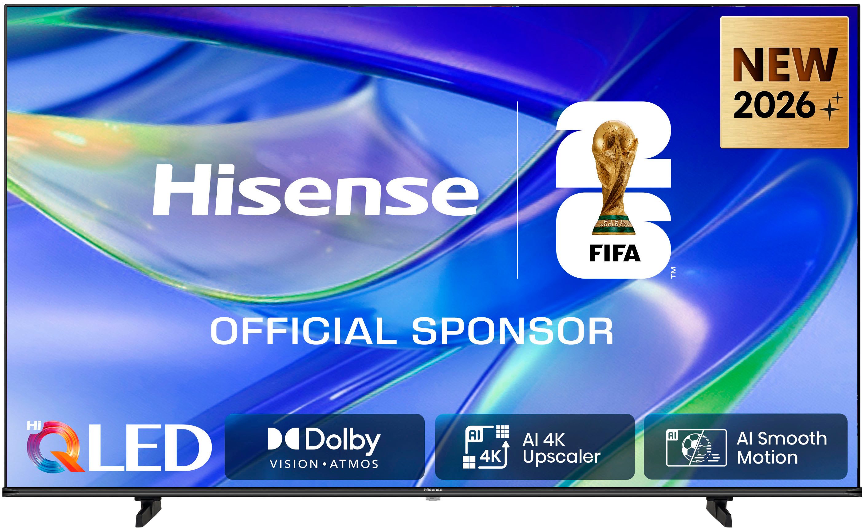 Hisense 58E7S QLED-Fernseher (146 cm/58 Zoll, 4K Ultra HD, Smart-TV)