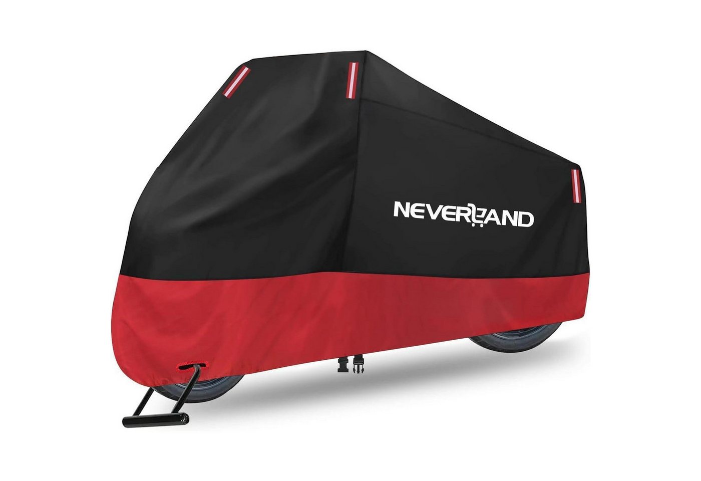 LuxusKollektion Schutzplane Motorrad Abdeckplane wasserdicht winterfest 210D 220 * 95 * 110cm