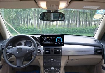 TAFFIO Für Mercedes GLK X204 NTG 4.0 10" Touch Android GPS Navigation Carplay Einbau-Navigationsgerät