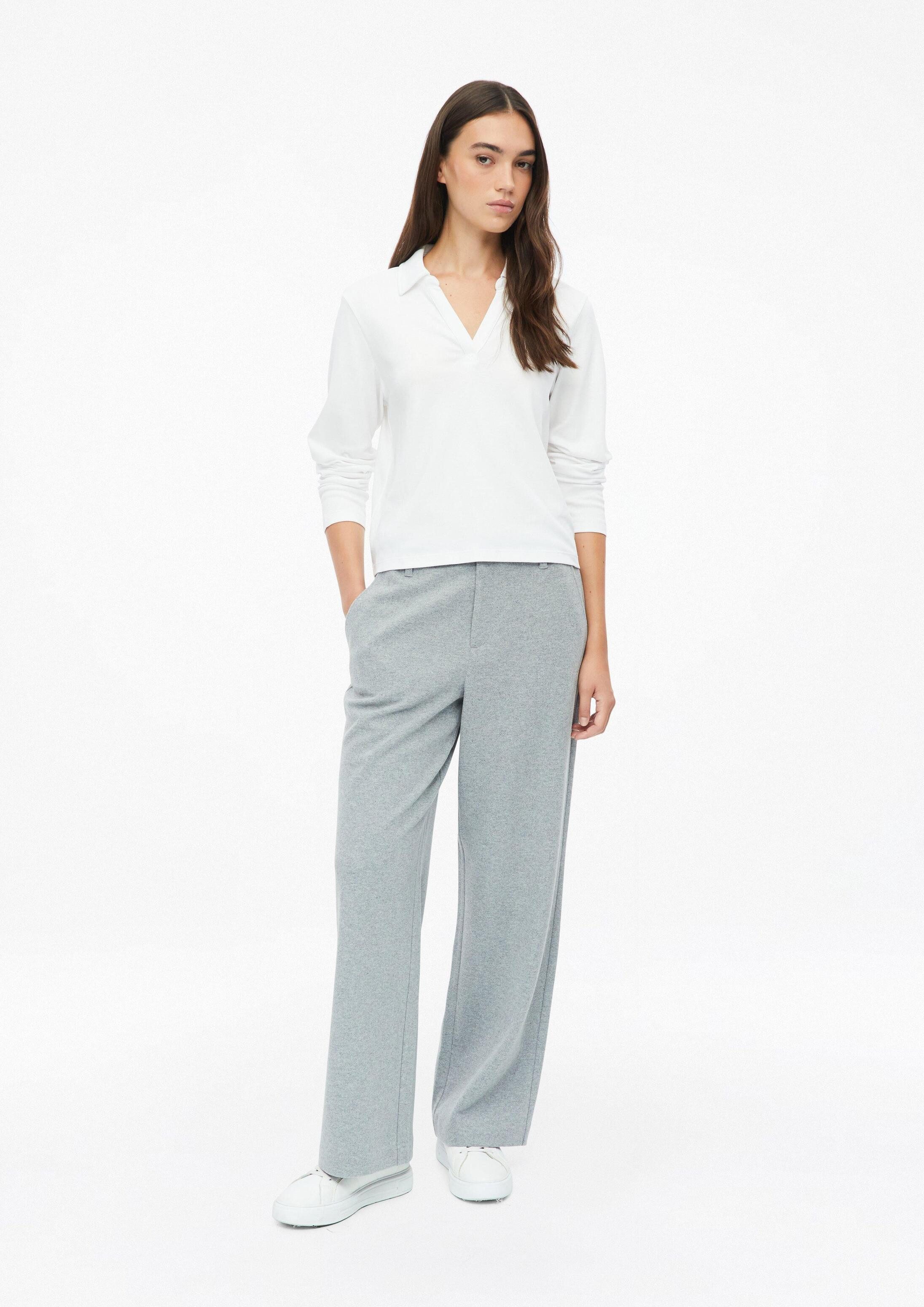 s.Oliver Chinos Hose Weiche Wide-Leg-Hose mit High Rise – Bild 5 von 5