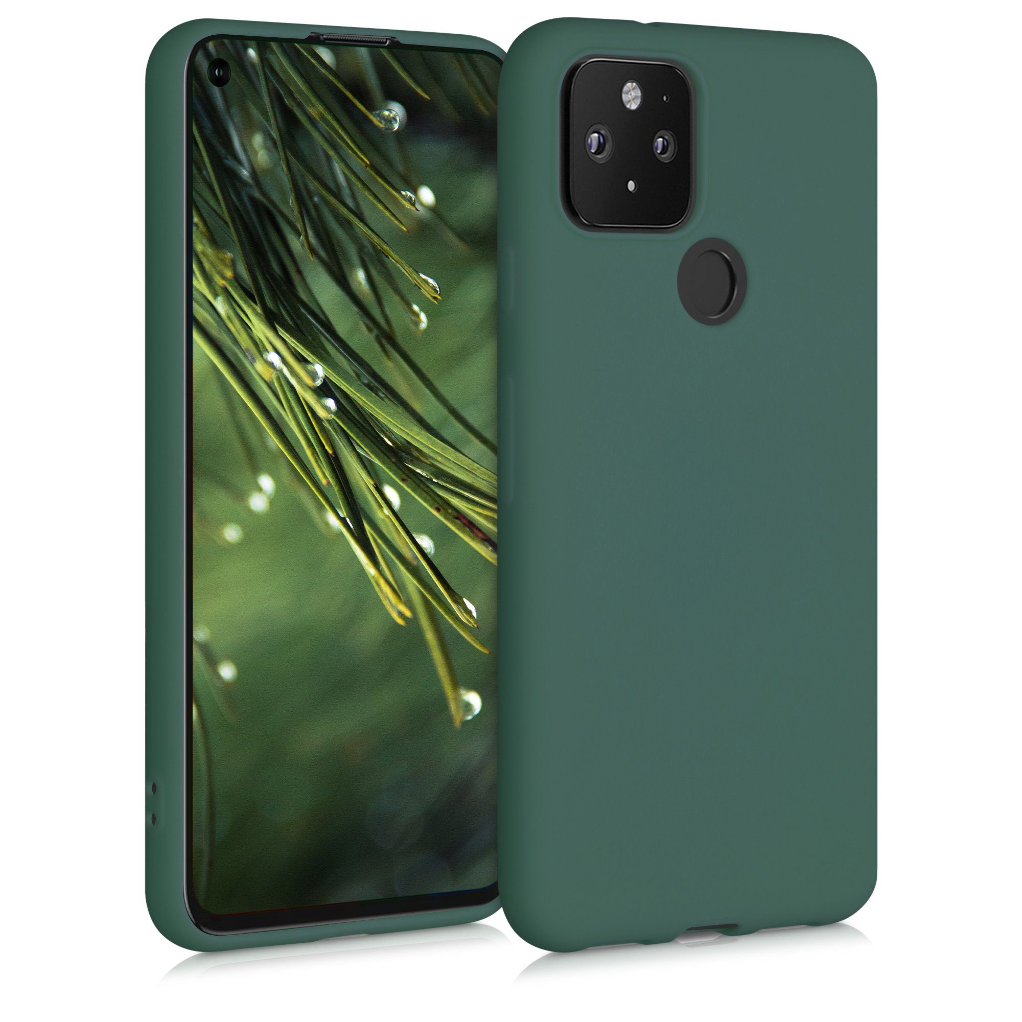 kwmobile Handyhülle Hülle für Google Pixel 5, Hülle Silikon - Soft Handyhülle - Handy Case Cover