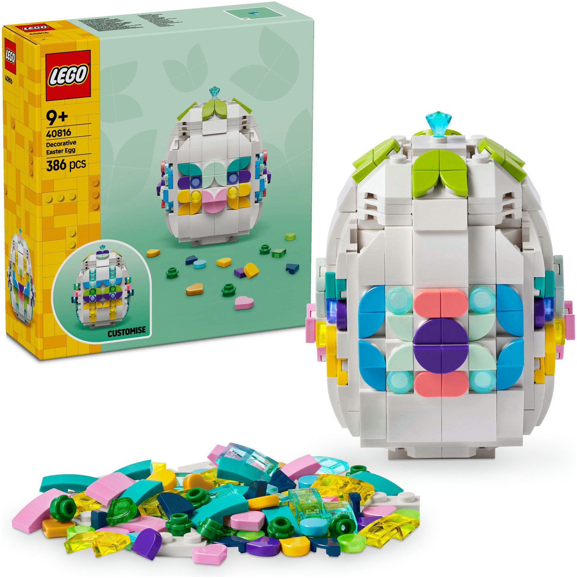 LEGO® Verziertes Osterei (40816), LEGO Iconic Konstruktionsspielsteine, (38 günstig online kaufen