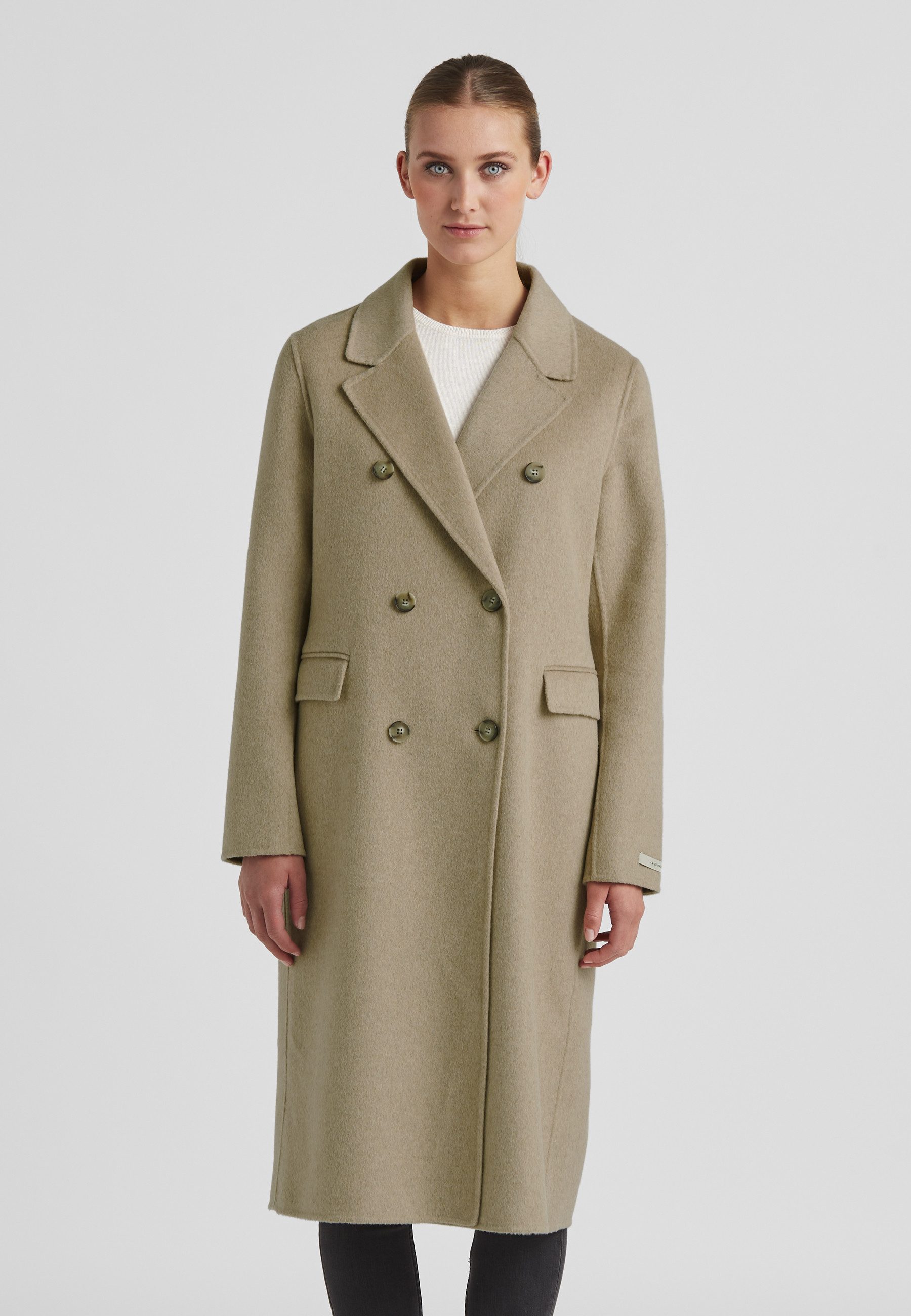 Langmantel MSNorma Damen elegant, klassisch Knöpfe
