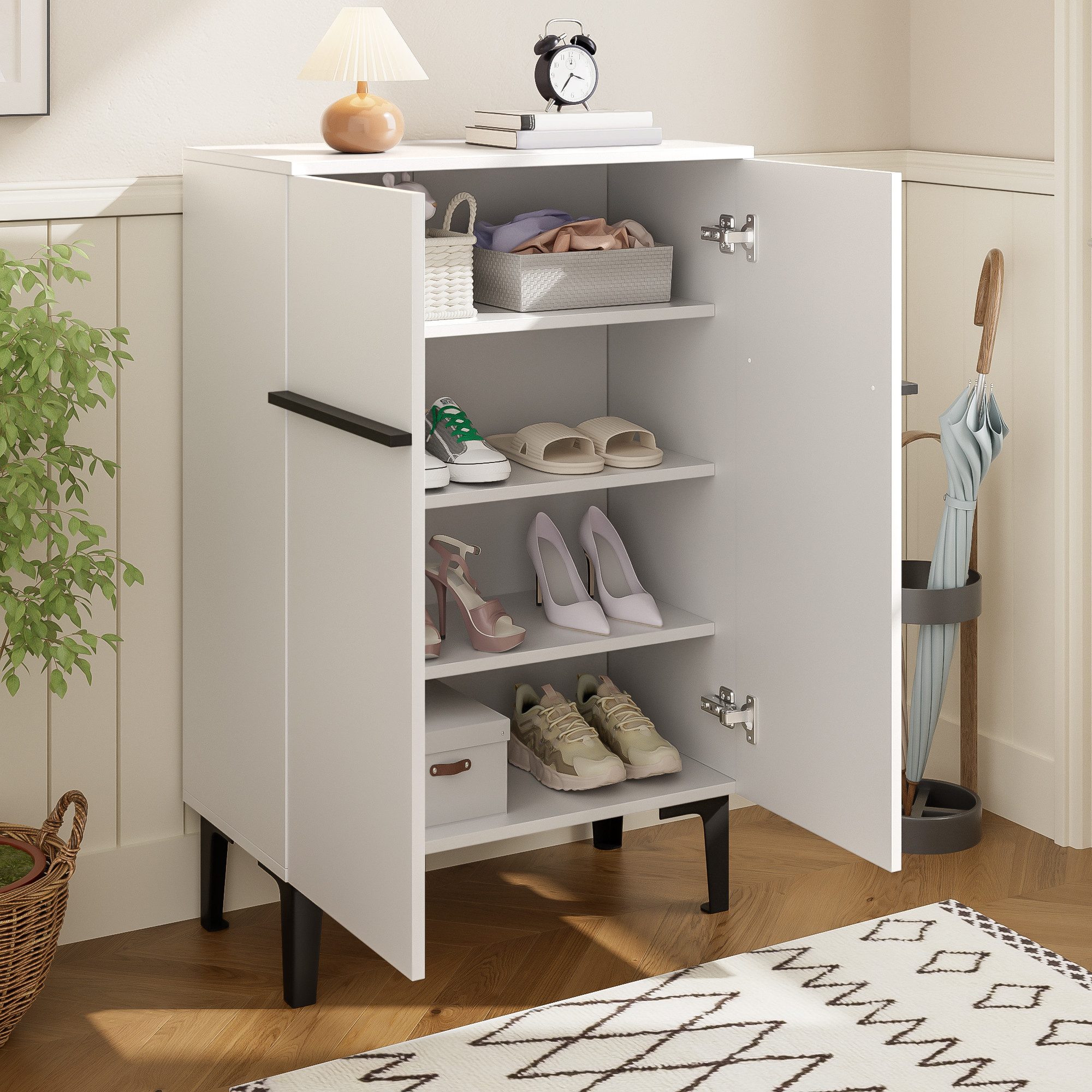 Schuhschrank Schuhregal Schuhkipper Schuhkommode