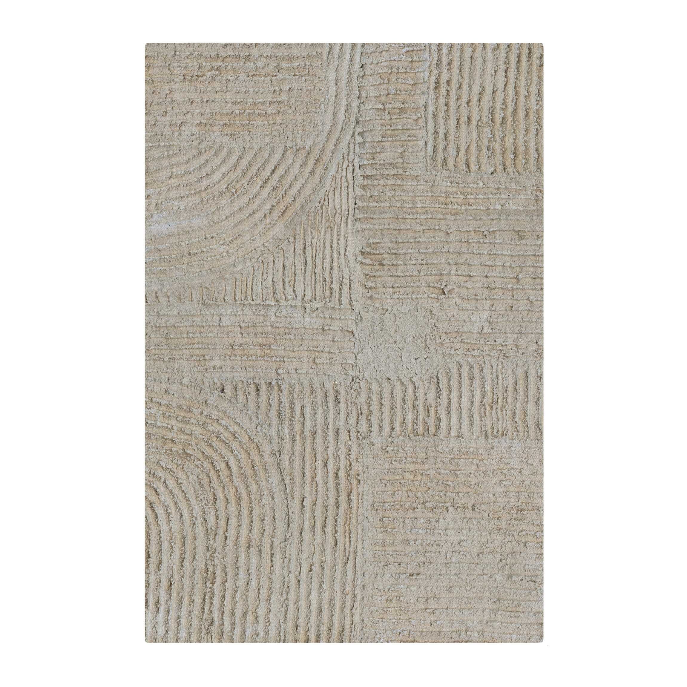 Bilderdepot24 Leinwandbild Akustikbild Abstrakt Modern Beton Sandstein Strukturen Akustik Bilder, (Wandbild im Leinwandstil mit 4 cm Keilrahmen für bessere Raum – Bild 5 von 5