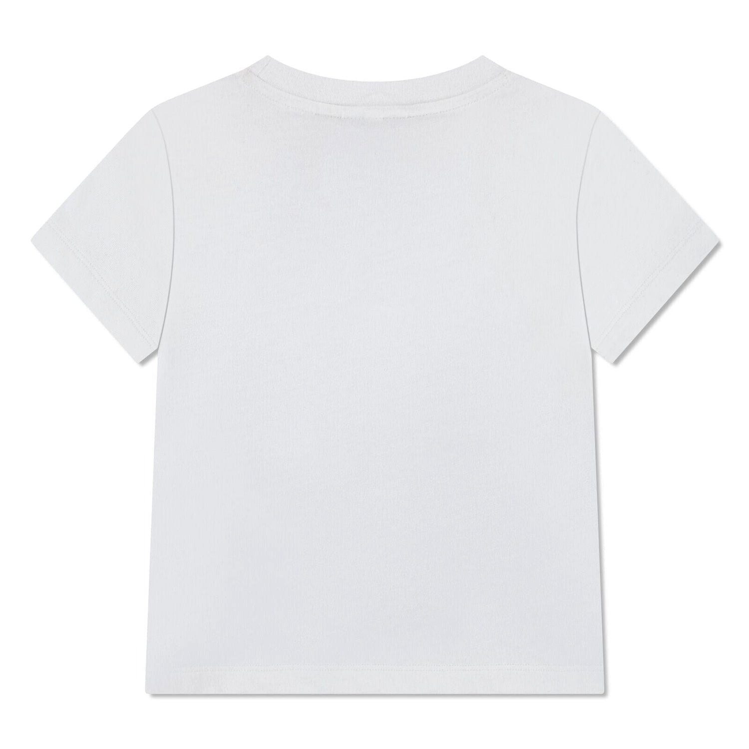 Lacoste T-Shirt Lacoste Kids T-Shirt “Watercolor Croc” – Weiß