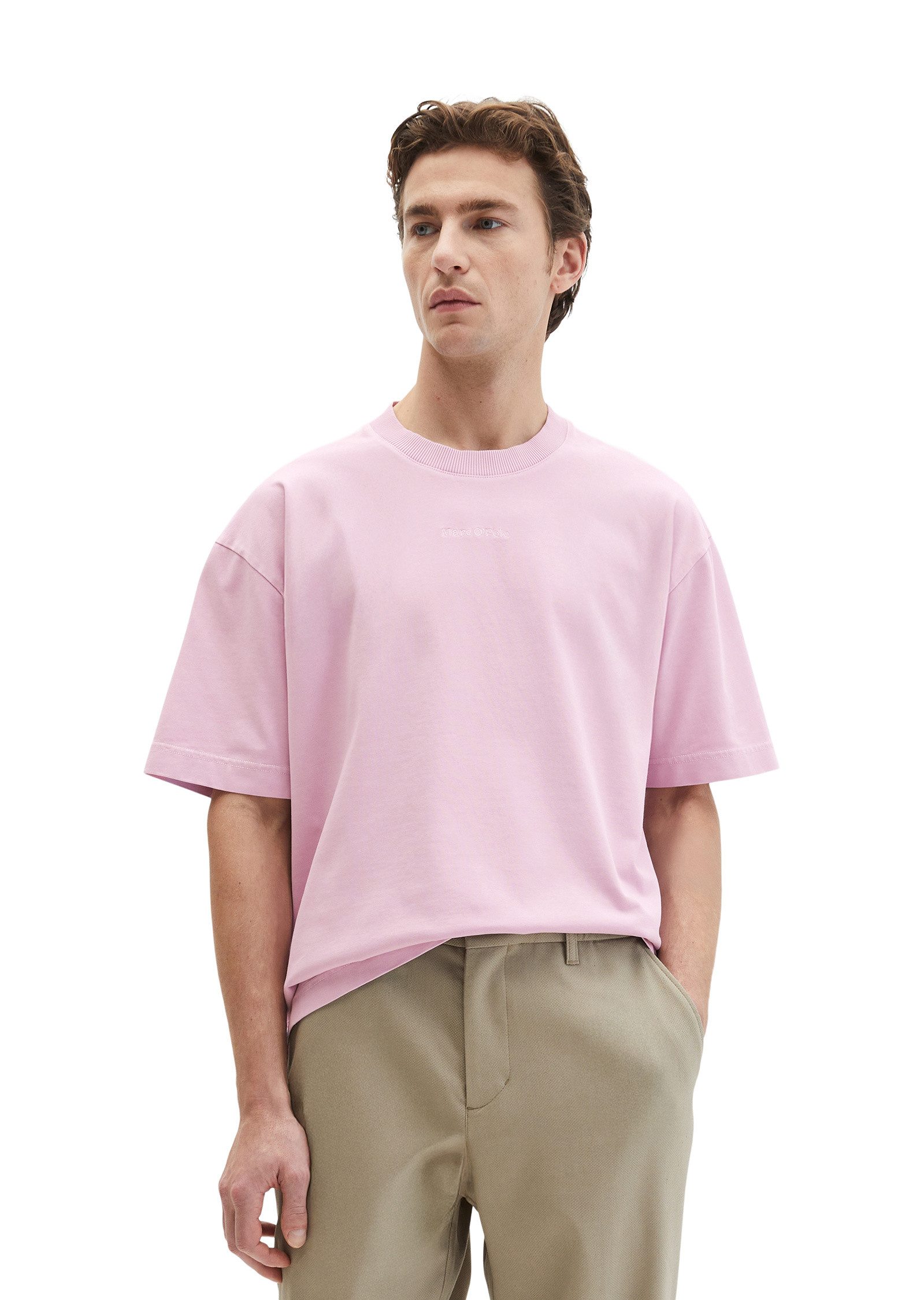 Marc O'Polo T-Shirt aus schwerem Bio-Baumwoll-Jersey