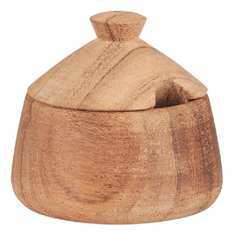 Ib Laursen Gewürzmühle Ib Laursen Salzgefäß mit Deckel Akazienholz