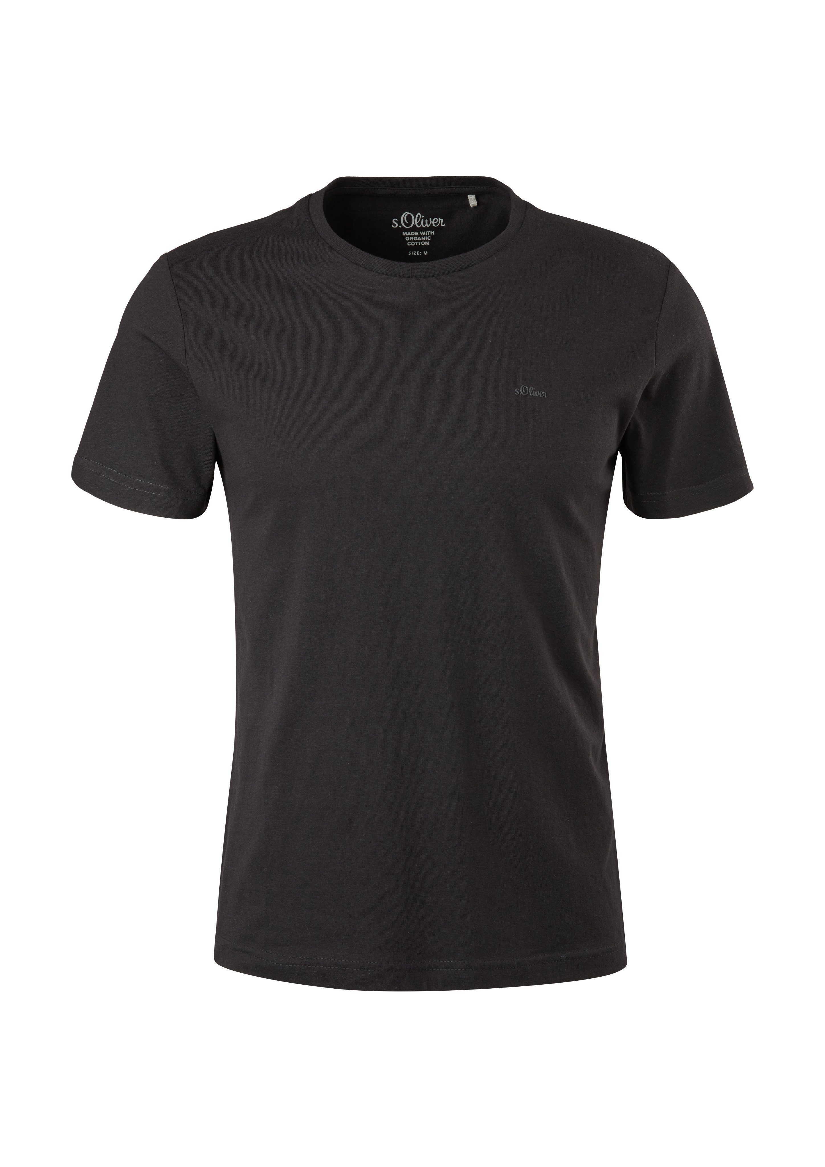 s.Oliver T-Shirt T-Shirt schwarz