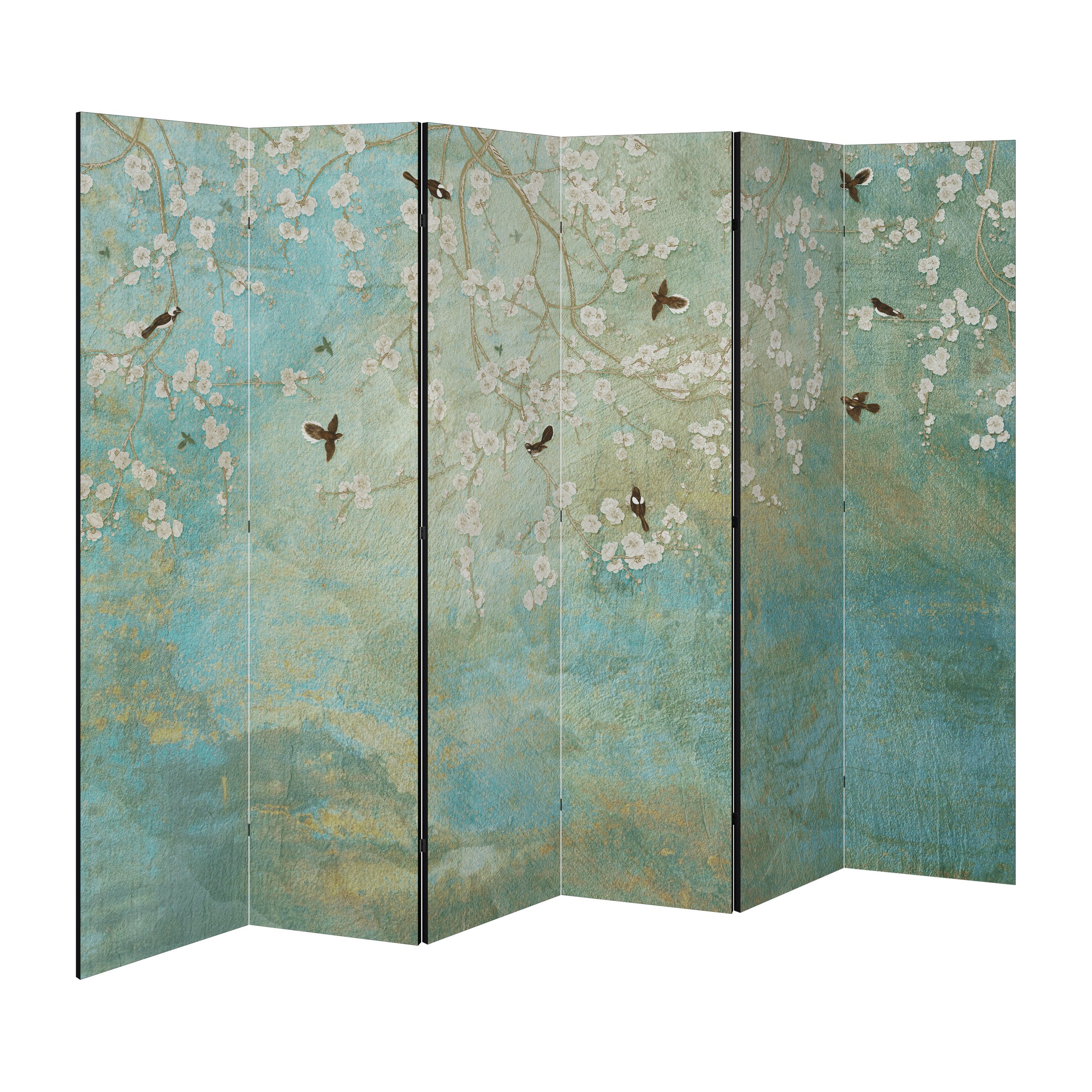 SPACEREBELS Paravent, Raumteiler - 3-teilig Raumtrenner, günstig online kaufen