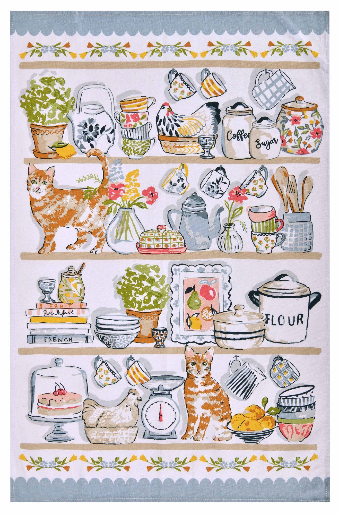 Ulster Weavers Geschirrtuch Pantry Cats, (1-tlg., 1-teilig), 100% Baumwolle günstig online kaufen