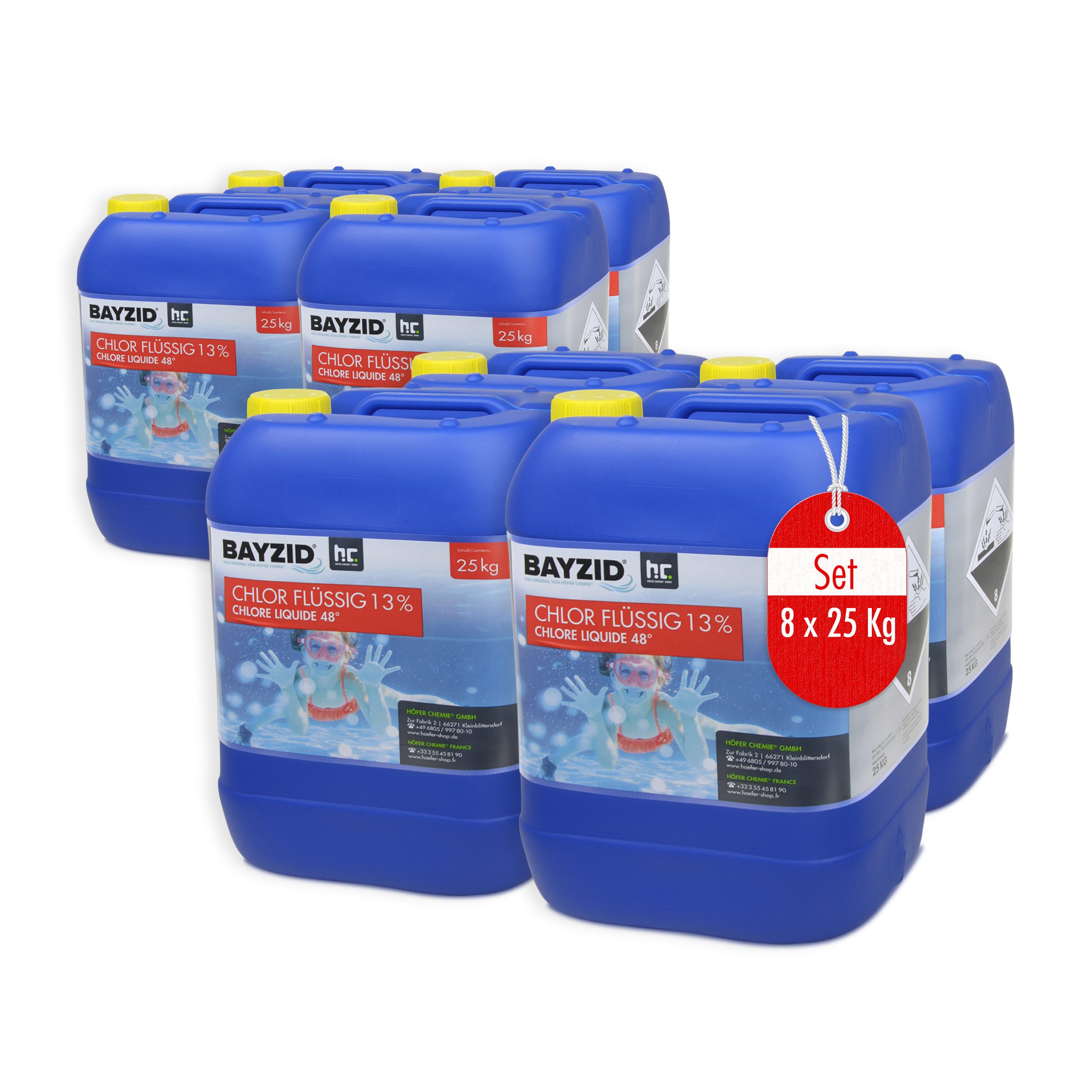 Höfer Chemie GmbH Poolpflege 8x 25 günstig online kaufen
