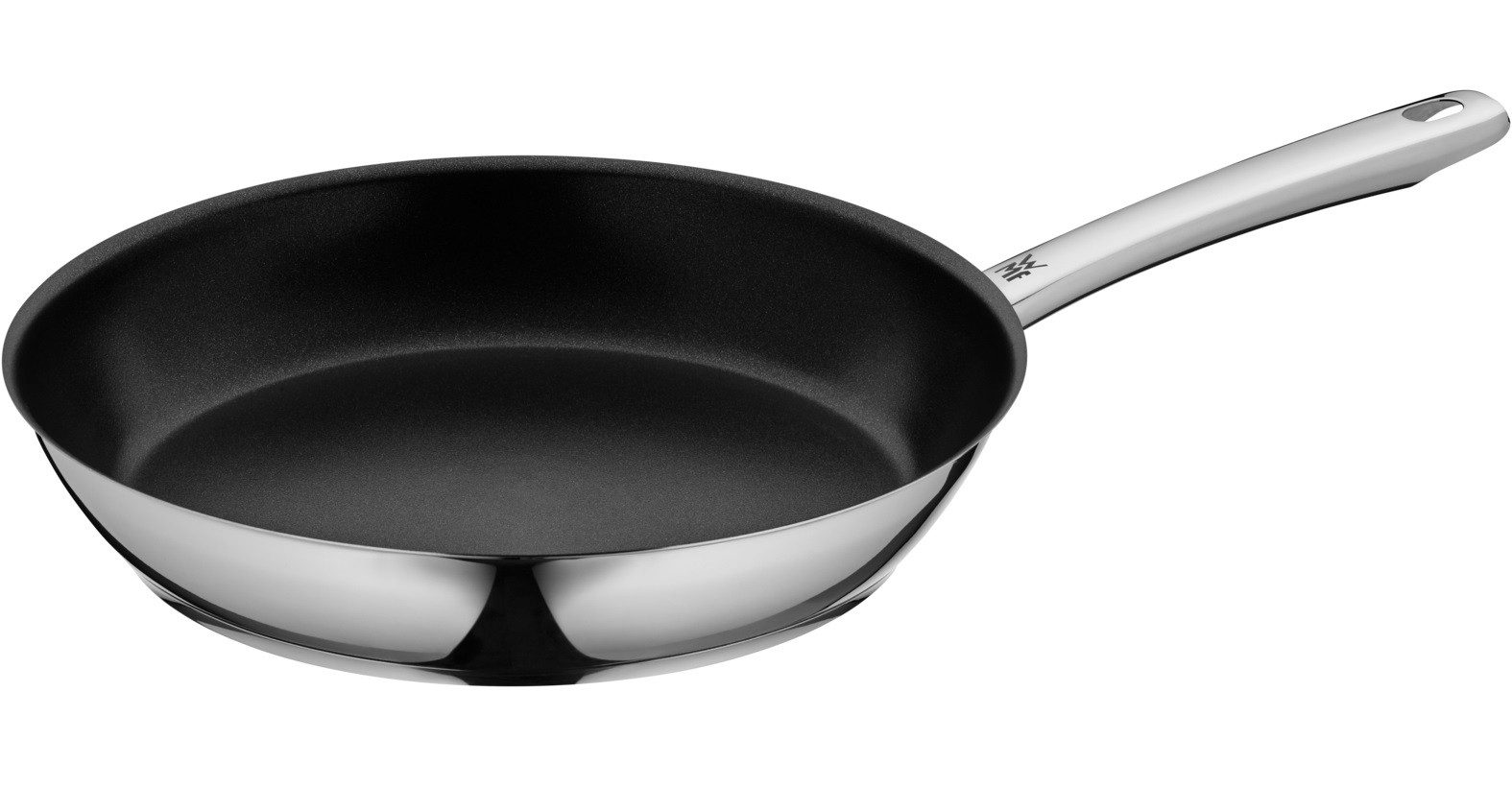 WMF Bratpfanne NORDIC PROFI, Cromargan Edelstahl (28CM, 1-tlg., antihaftbeschichtet), für alle Herdarten geeignet