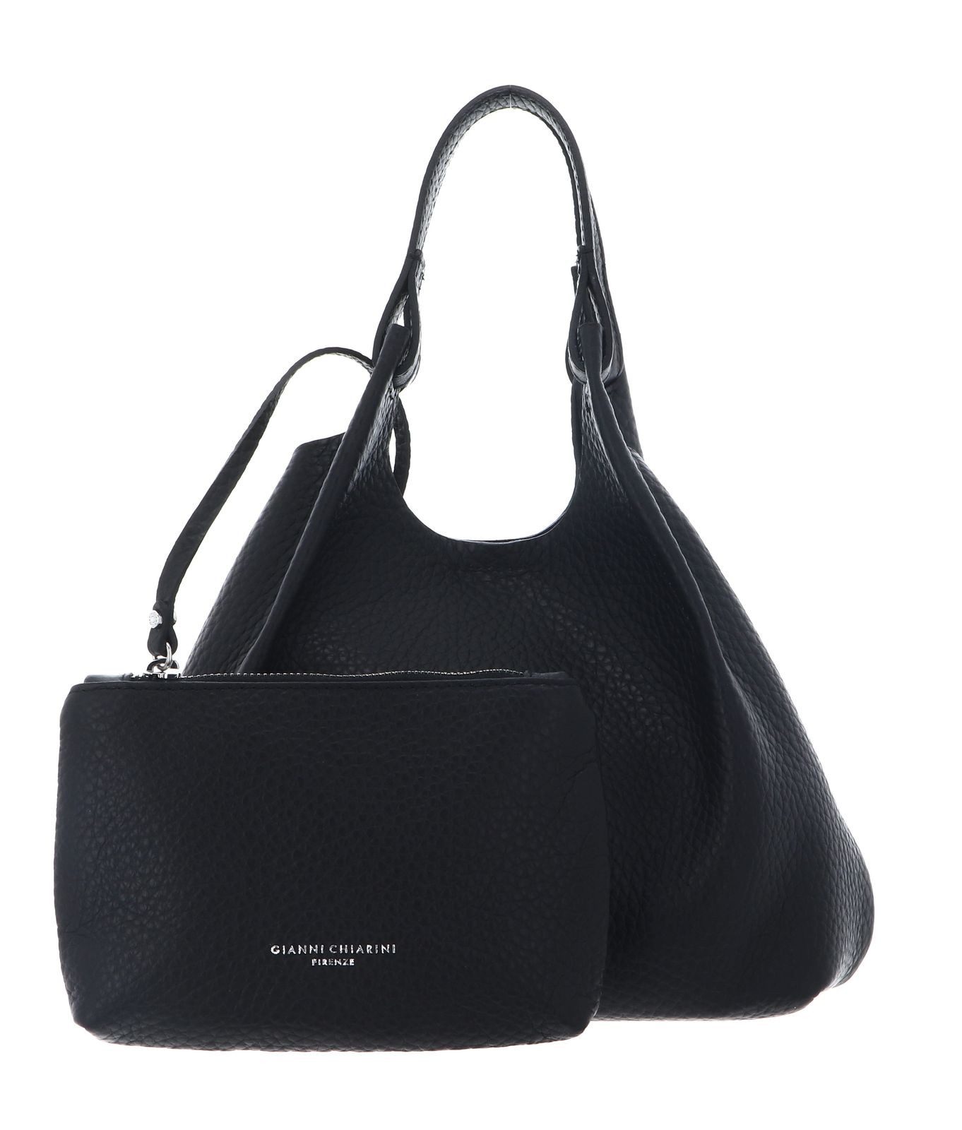 GIANNI CHIARINI Handtasche Handbag (Set, 2-tlg), aus echtem Rindsleder