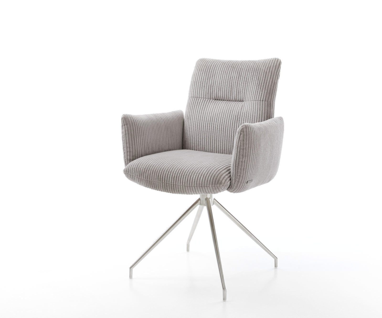 DELIFE Polsterstuhl Jova-Flex, mit Armlehnen Kreuzgestell günstig online kaufen