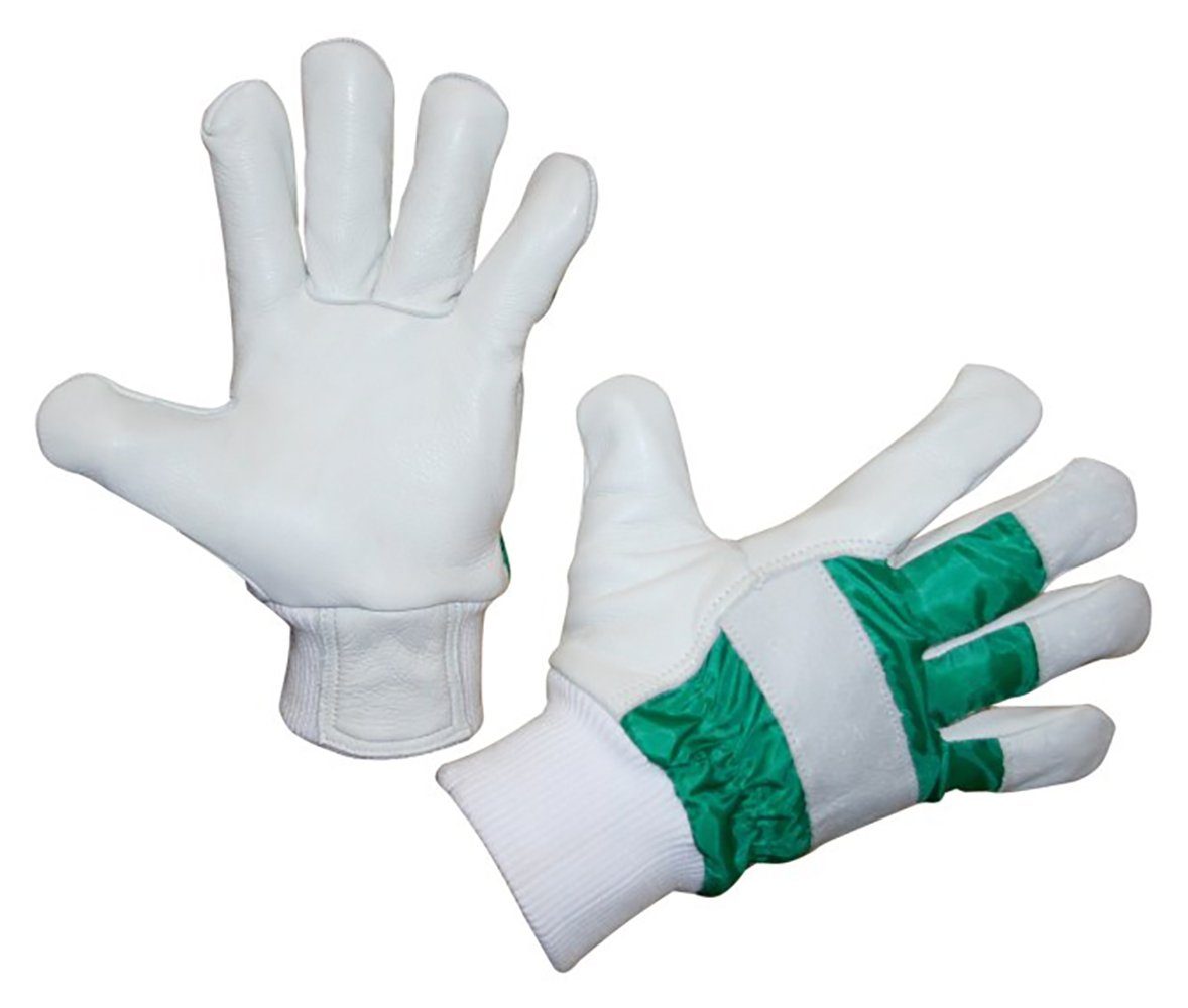 Gartenhandschuhe Handschuh Wood II Gr. 9 Winterhandschuh mit Strickbund, Ziege
