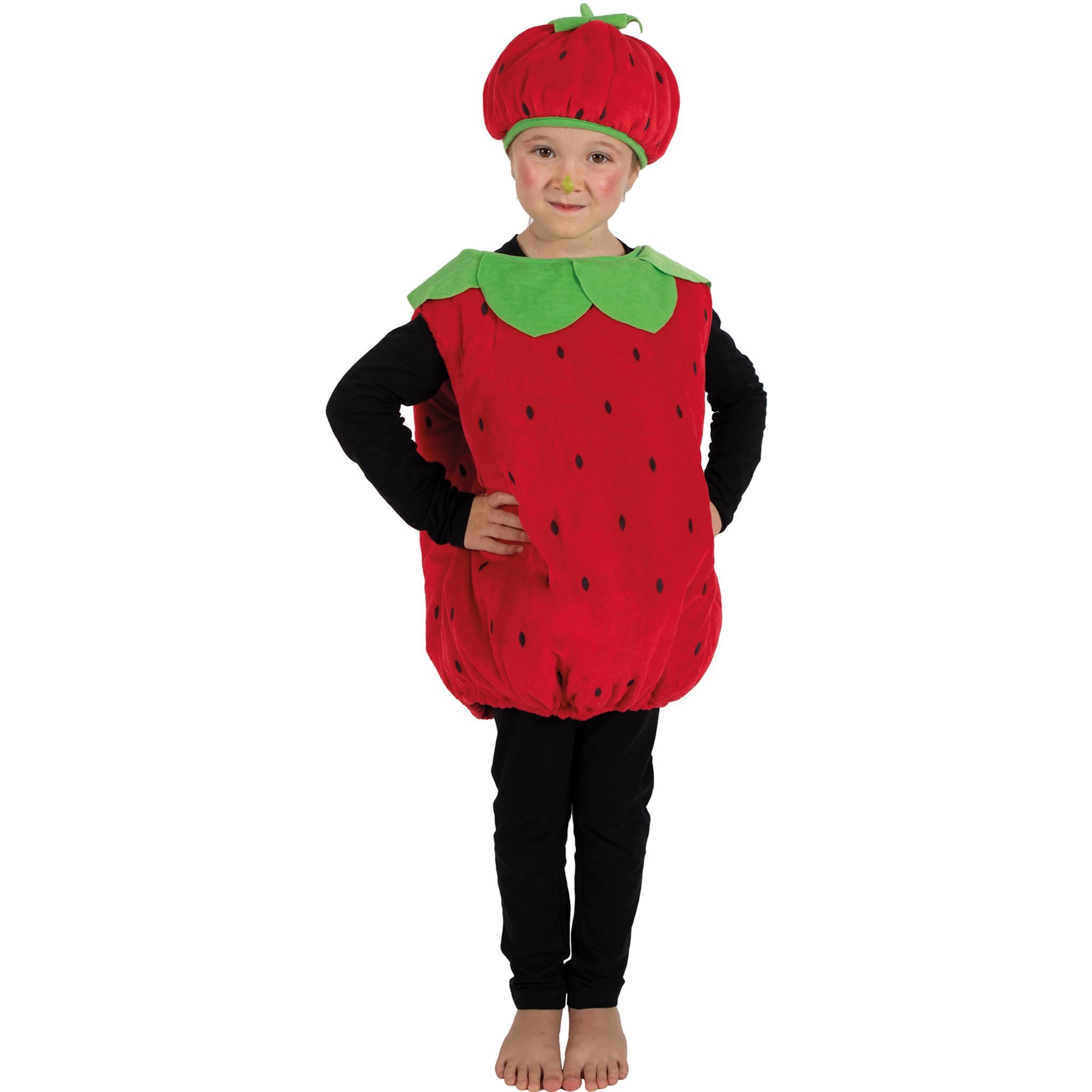 Kostüm Sweet Strawberry Erdbeer Verkleidung Kinder
