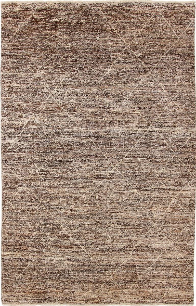Orientteppich Berber Maroccan 200x306 Handgeknüpfter rechteckig, Moderner Orientteppich, Nain 20 Höhe: Trading, mm
