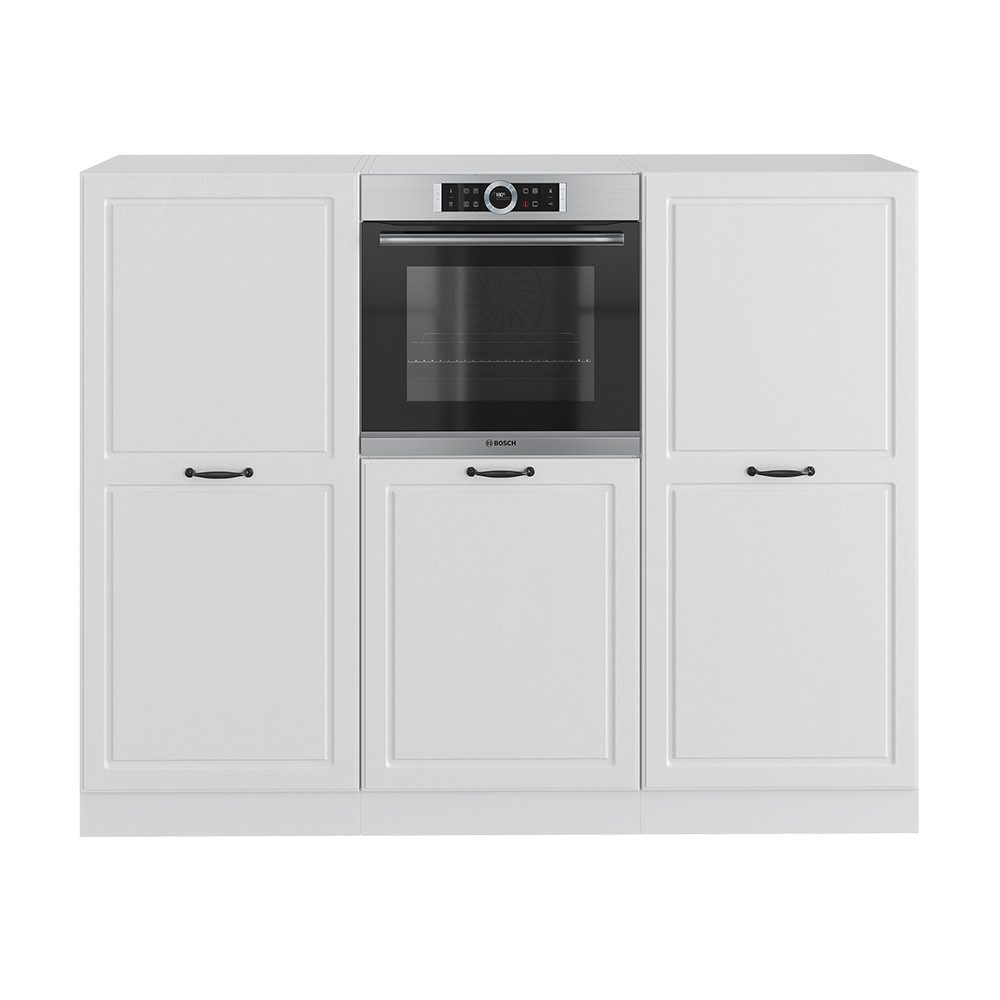 Vicco Küchenzeile R-Line, Weiß Landhaus/Weiß, 180 günstig online kaufen