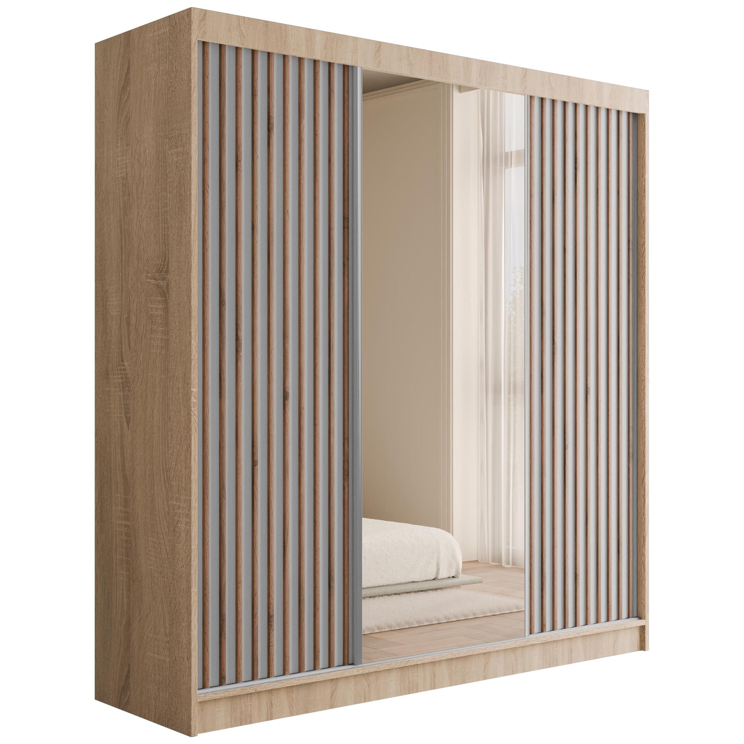 ALTDECOR Schiebetürenschrank V2-ZENTI (Kleiderschrank Garderobenschrank mit günstig online kaufen