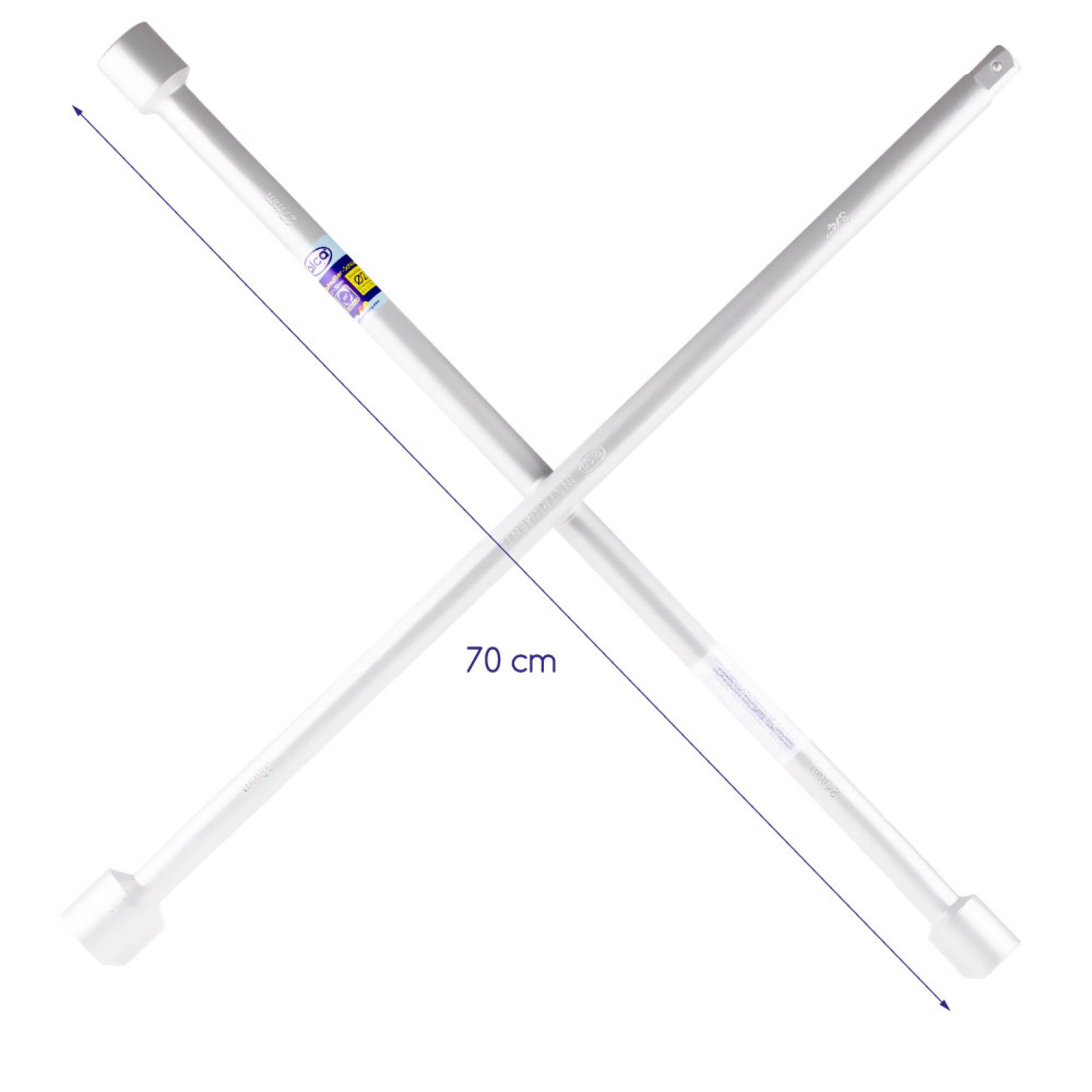Thumbnail - alca Radmutternschlüssel LKW Radkreuzschlüssell 3/4" Universal 24 x 27 x 32 bis zu 900 Nm (Set, 1 St)