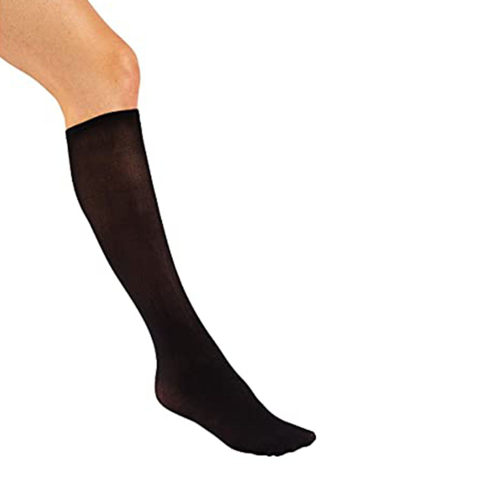 Medosan Kniestrümpfe Weitschaft Kniestrümpfe, 3er-Sparset in schwarz / Einh günstig online kaufen