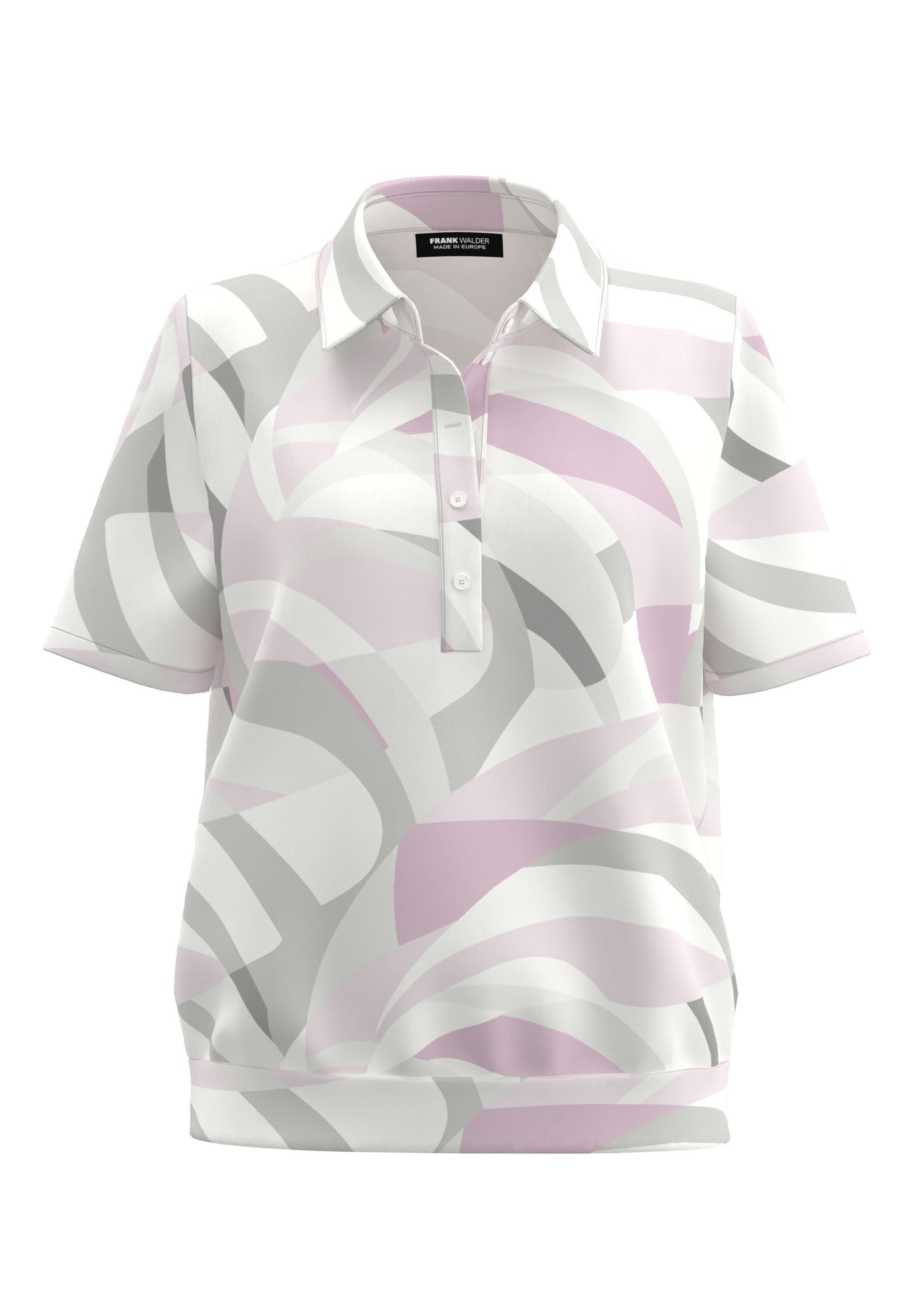 T-Shirt mit Knopfleiste